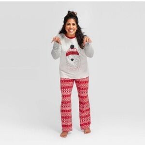Target Holiday Winter Mama Bear PJ set